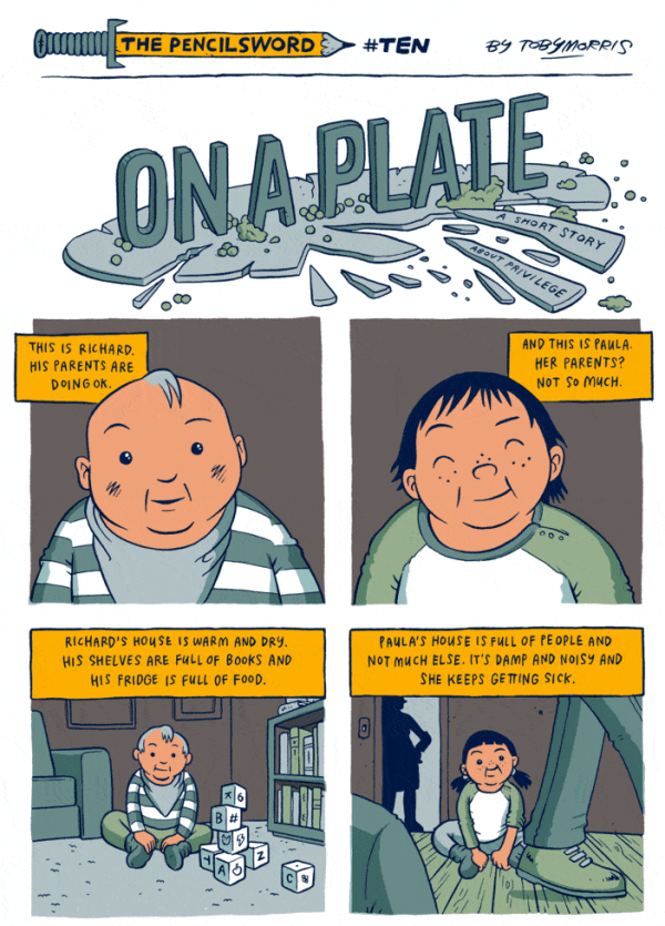 Rich Vs Poor Upbringing Comic Strip